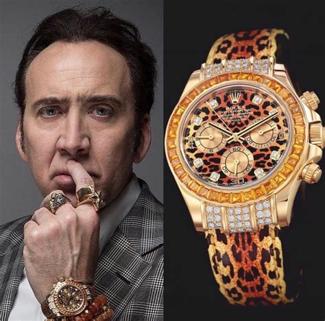 nicolas cage rolex|nicolas cage age.